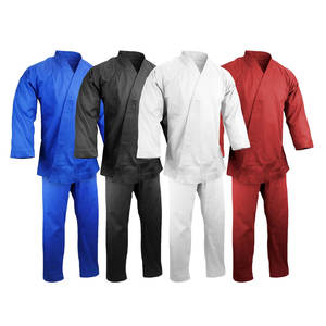 ชุดคาราเต้ผ้าฝ้ายเฮฟวี่เวท12ออนซ์ทำจากวัสดุคุณภาพเยี่ยม - Product Image 1