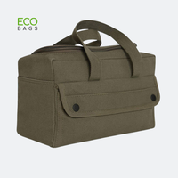 OEM ODM Premium toile de coton robuste grande capacité Kit d'outils d'électricien sac fourre-tout avec poignée