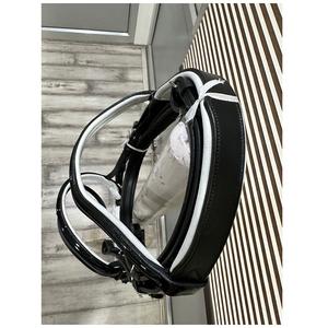 Bride rembourrée souple pour cheval équestre de qualité supérieure avec logo personnalisé et taille A en cuir verni Fabricant de gros indien - Product Image 5