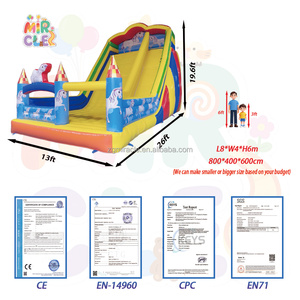 Castillo Hinchable Unicornio Comercial con Tobogán, Bounce House Duradero para Alquiler Fiestas Exteriores Infantiles - Product Image 4