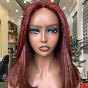 ผมต่อเวียดนามแท้ 100% แบบเส้นตรง สีธรรมชาติ ตัดเป็นชั้นๆ ผมเวอร์จิ้นเรมี่  น้ำหนัก 100 กรัม - Product Image 1