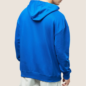 Pull-over à capuche imprimé brodé de style unique pour hommes, sweat-shirt d'hiver respirant en coton biologique, nouveauté - Product Image 2