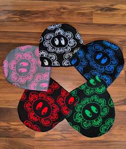 OEM en stock desplegado Hip Hop elegante Jacquard acrílico lana sombrero de punto logotipo personalizado diseñadores gorros personalizados Beanie personalizado - Product Image 4