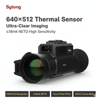 Lunette thermique Sytong avec télémètre laser, monoculaire thermique 640x512, objectif 50 mm, imagerie thermique infrarouge longue portée pour la chasse