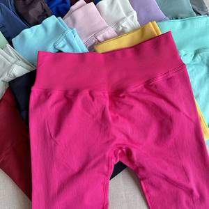 Leggings taille moyenne décontractés sur mesure pour femmes collants de fitness super doux en spandex respirant à séchage rapide et écologiques - Product Image 2