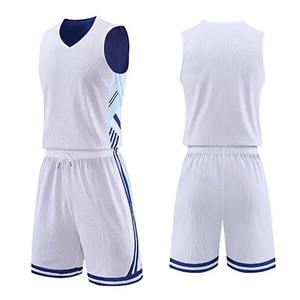 Maillot de basket-ball grande taille pour hommes, vêtements d'équipe de basket-ball réversibles, possibilité d'imprimer le nom et le numéro, maillot en maille de haute qualité - Product Image 1