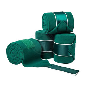 Vendajes protectores para piernas para caballos con forro interior suave Vendajes estables para caballos con cierre ajustable para un ajuste cómodo - Product Image 1
