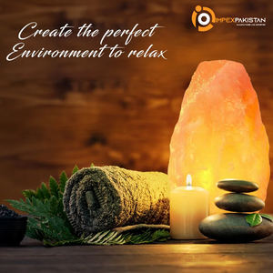 Lampe au sel de l'Himalaya de forme naturelle sculptée de qualité supérieure IMPEX PAKISTAN meilleur tarif de gros pour la décoration de la maison dernier produit - Product Image 3