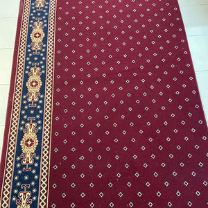 Alfombra Adiva para Oración, Diseño Floral Moderno, Tejida a Máquina, Pelo Alto, Base Acolchada de Yute, Hecha en Gaziantep, para el Hogar - Product Image 4