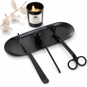 3 in <strong>1</strong> <strong>Candle</strong> Accessories Set Wick Trimmer Cutter Snuffer Extinguisher Dipper <strong>Candle</strong> Care Tools Kit for <strong>Candle</strong> Making - Product Image 2