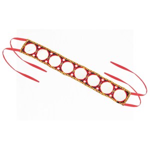 Authentique Vintage Tribal Banjara Mini Wrap Ceinture Miroir Danse Du Ventre Kutch Brodé Tribal Miroir Travail Kamarbandh Tribal Ceinture - Product Image 1
