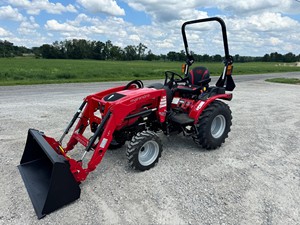 Affordable Mahindra 40HP Compact <b>Tractor</b> Strong 4WD Farming Equipment for SoilPrep Orchard Work <b>Trailer</b> Hauling Field Management - Product Image 4