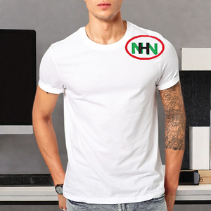 เสื้อยืดผ้าฝ้ายของผู้ชายจากบังคลาเทศแขนสั้นผ้าฝ้าย100% ขนาดใหญ่พิเศษสินค้าส่งออกคุณภาพสูง - Product Image 1