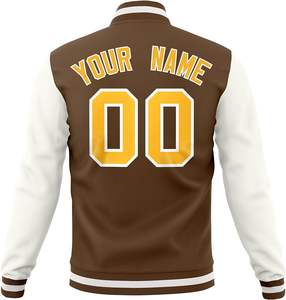 Chaqueta Universitaria Más Vendida para Deportes Escolares, Uso Casual, Duradera, Ligera, con Logotipo Frontal en Lona, Impermeable y Resistente al Viento - Product Image 5