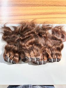 Mejor oferta 2025 Peluca rizada de bebé Color negro y marrón Peluca de cabello humano indio Pelucas de cabello natural sin enredos de un solo donante - Product Image 6