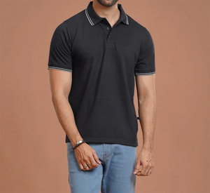 Vêtements de mode en gros pour la personnalisation, t-shirt pour homme, impression numérique personnalisée, golf pour chemises, polyester, séchage rapide, respirant, homme - Product Image 3