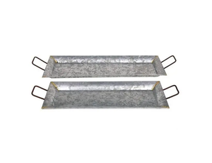 Bandeja de servicio galvanizada de alta calidad, nuevo diseño, utensilios de cocina, vajilla de comedor, artículo decorativo para el hogar, fabricante al por mayor - Product Image 6