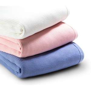 Lightweight Cotton <b>Waffle</b> <b>Blanket</b> with Smooth Texture for Everyday Relaxation on Sofa or Travel Direct From India - Product Image 5