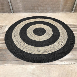 พรมหญ้าทะเลทรงกลมพรมและพรมธรรมชาติสำหรับตกแต่งห้องนั่งเล่นด้วยขนาดที่กำหนดเองตามคำขอ - Product Image 4