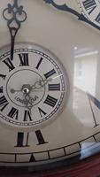 Horloge mondiale mécanique Art Déco vintage à cadran unique en forme de roue de bateau, 30 pouces, en métal et verre blanc, plusieurs fuseaux horaires, Calvin Handicraft