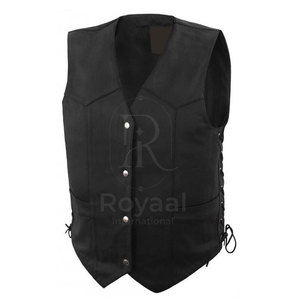 เสื้อกั๊กหนังผู้ชายคุณภาพพรีเมียม ขายดี ระบายอากาศได้ดี ผลิตในปากีสถาน ดีไซน์ล่าสุด ราคาสมเหตุสมผล - Product Image 2