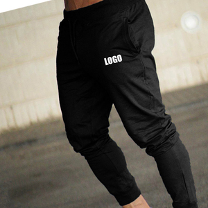 Wholesale Custom Men's Casual Streetwear Jogging <b>Trouser</b> 100% Cotton High-Waist <b>Drawstring</b> Pockets Painted Fleece Lining - Product Image 6