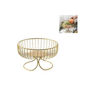 Traditional Handcrafted Yellow Brass Flower <b>Basket</b> for Pooja Worship Handmade Home Decor for Gifts Crafts Shape Model - Product Image 5