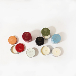 Vela Aromática de 100g, 200g, 300g, 400g, Tamaño Pequeño, Mini, Mediano, Grande, Fragancia Personalizada, Vela en Frasco de Cera de Soja Natural - Product Image 3