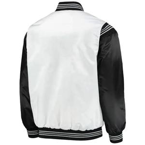 Fashion <b>Men</b> Varsity Baseball Satin <b>Jacket</b> Custom Embroidery College Wholesale Breathable Plus Size Baseball <b>jacket</b> <b>for</b> <b>men</b> - Product Image 3