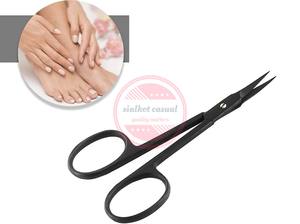 Tijeras para cutículas de uñas de acero inoxidable afiladas profesionales de alta calidad para manicura - Product Image 5