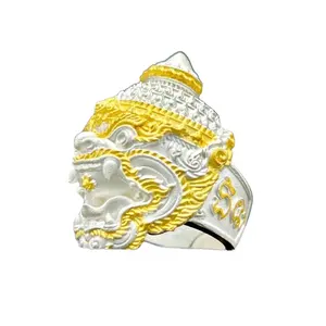 Hanuman Ring, Maat Verstelbaar Klaar Om Te Verzenden Van Thailand Hanuman Figuur Mode Sieraden Ringen