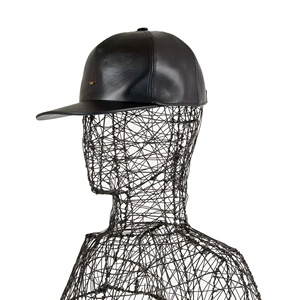 Nuevo Boina de Cuero Genuino Negro Unisex, Gorra Newsboy de 8 Paneles para Hombre y Mujer, Sombrero Baker Boy Vintage Suave con Visera - Product Image 1