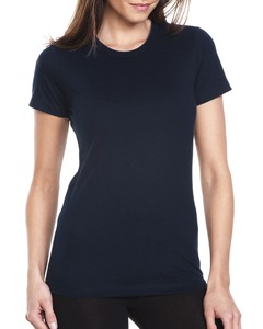T-shirts en coton peigné filé à l'anneau/coton-polyester pour femmes, col rond, manches courtes/longues, t-shirts en jersey fin de coton - Product Image 3