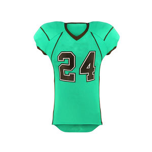 Impression personnalisée maillot de football par sublimation séchage rapide 100% polyester impression personnalisée maillot de football américain - Product Image 1