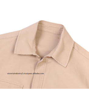 Chaqueta Acolchada de Lona para Hombre, Elegante y Cómoda, Abrigo Informal para Uso en Exteriores en Invierno - Product Image 6