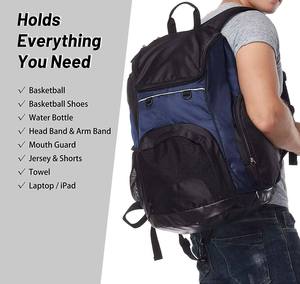 Bolsa de béisbol Mochila Gimnasio Deporte Fútbol Balón Bolsa Fútbol al aire libre Baloncesto Mochila para hombres - Product Image 4