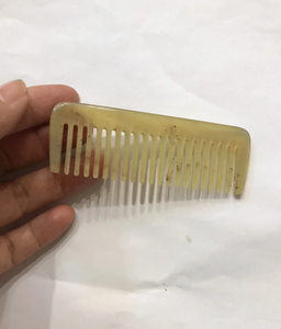 Peigne en corne de boeuf Peigne en corne de buffle avec dents larges Peigne en corne de vache Produits de soins personnels Offre Spéciale - Product Image 2
