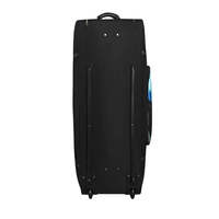 Sac de transport pour équipement de cricket CA PRO 10000 avec roulettes, en polyester 600D durable, noir/bleu