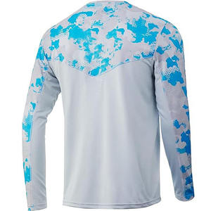 Nouveau design maillot de pêche protection UV à manches longues respirant séchage rapide hommes chemise de pêche vêtements de pêche pour la saison estivale - Product Image 2