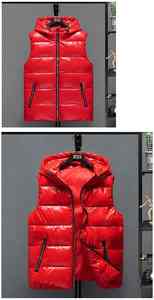 Vestes à capuche en fausse fourrure à bulles pour femmes - Product Image 6