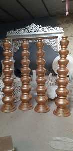 ชุดชอรีไฟเบอร์สีขาวคลาสสิกสำหรับตกแต่งงานแต่งงาน - Product Image 3