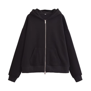 เสื้อฮู้ดแขนยาวผ้าฝ้าย-โพลีเอสเตอร์เป็นมิตรต่อสิ่งแวดล้อมสำหรับผู้ชายใหม่ฤดูใบไม้ร่วง - Product Image 6