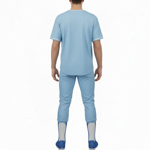 Uniforme de béisbol de estilo profesional para hombre, tela transpirable, ropa deportiva cómoda para práctica en equipo - Product Image 3