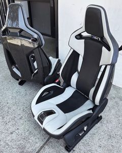 Asientos M4 de Lujo, Cuero Original, Fibra de Carbono, Impermeables, Reposacabezas para Auto de Carreras, Calefacción, Ventilación, Masaje 2026 - Product Image 2