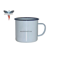 Plateau de service bas en acier inoxydable blanc émaillé, personnalisé, écologique, style européen, pour petit-déjeuner, déjeuner, buffet, camping - Vente en gros