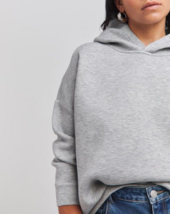 เสื้อมีฮู้ดผู้หญิงแบบหรูหราสะพายไหล่ปล่อยของผู้หญิงเสื้อคลุมกันรอยยับและระบายอากาศได้ดีล่าสุด - Product Image 4