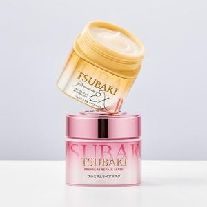 <span class=keywords><strong>Masque</strong></span> capillaire réparateur premium Tsubaki aux huiles naturelles 6,35 oz Crème biologique au camélia rose pour cheveux abîmés Hydratant Nourrissant - Product Image 2