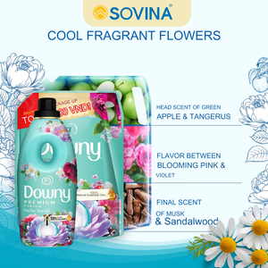 Downy Premium Parfum Fresh Flower 3l lessive de fleurs fraîches Longue durée Meilleur prix et article de vente Fabriqué au Vietnam - Product Image 2