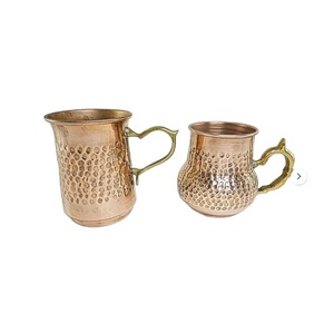 High Quality Copper <b>Beer</b> Mug Party Bar Drinking Mug with Handles and Customize Design Moscow Mule Pure copper Mug - Product Image 3