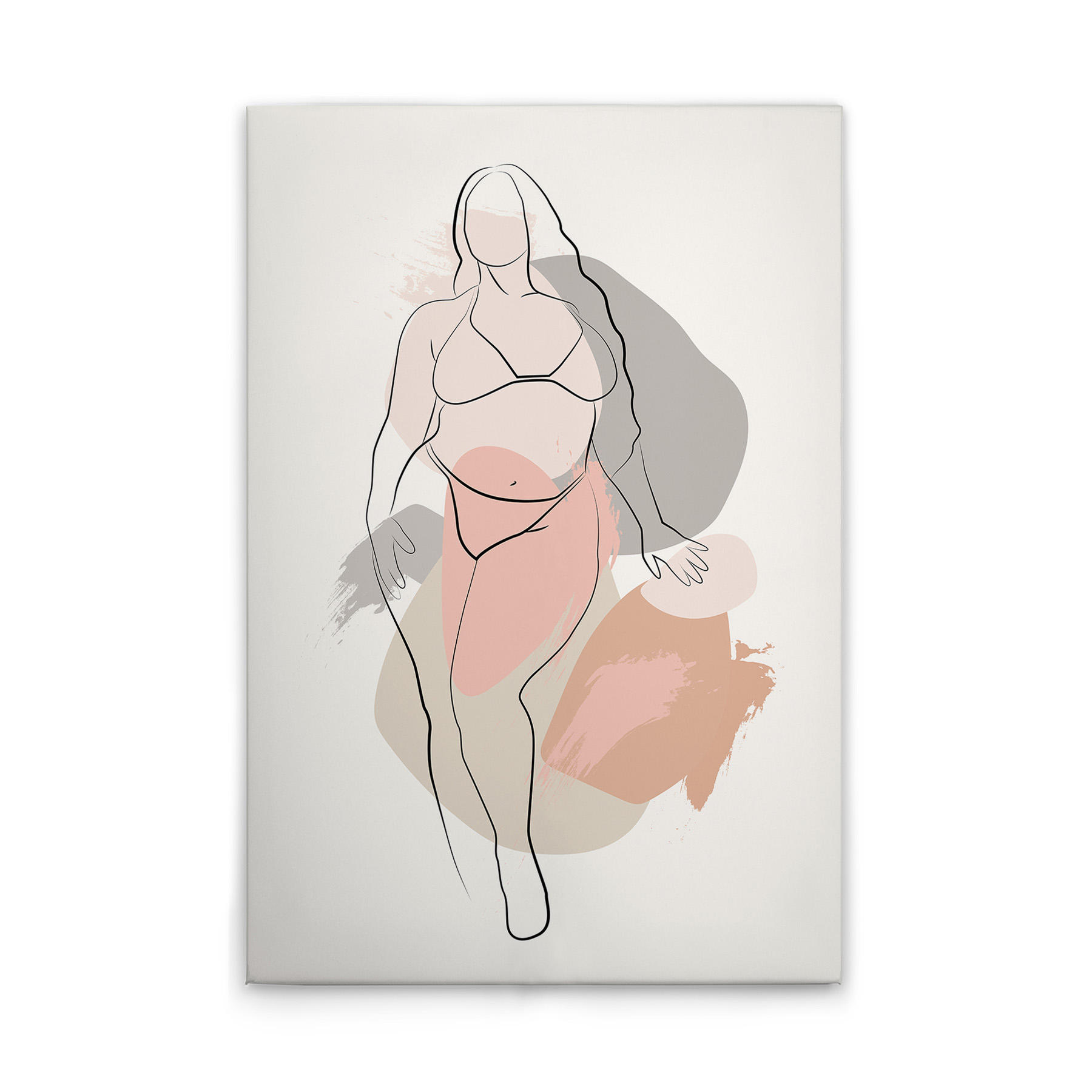 Blanc, Noir, Gris, Rose, Beige